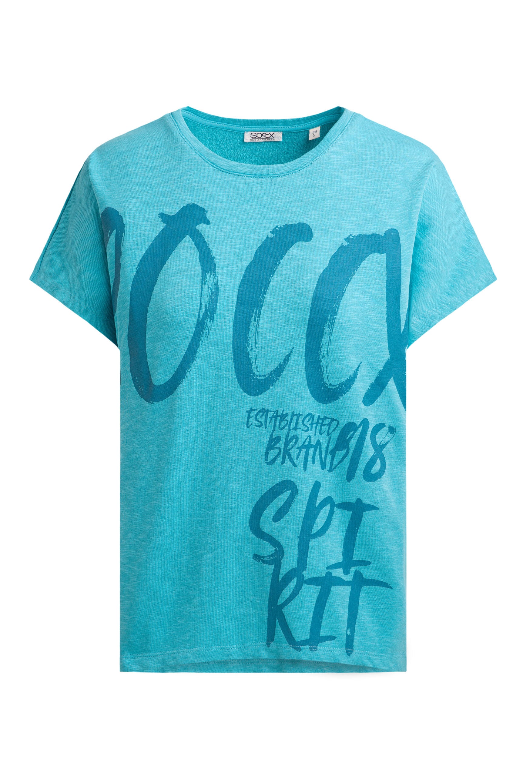 Bluzka bez rękawów oversize z nadrukiem z logo