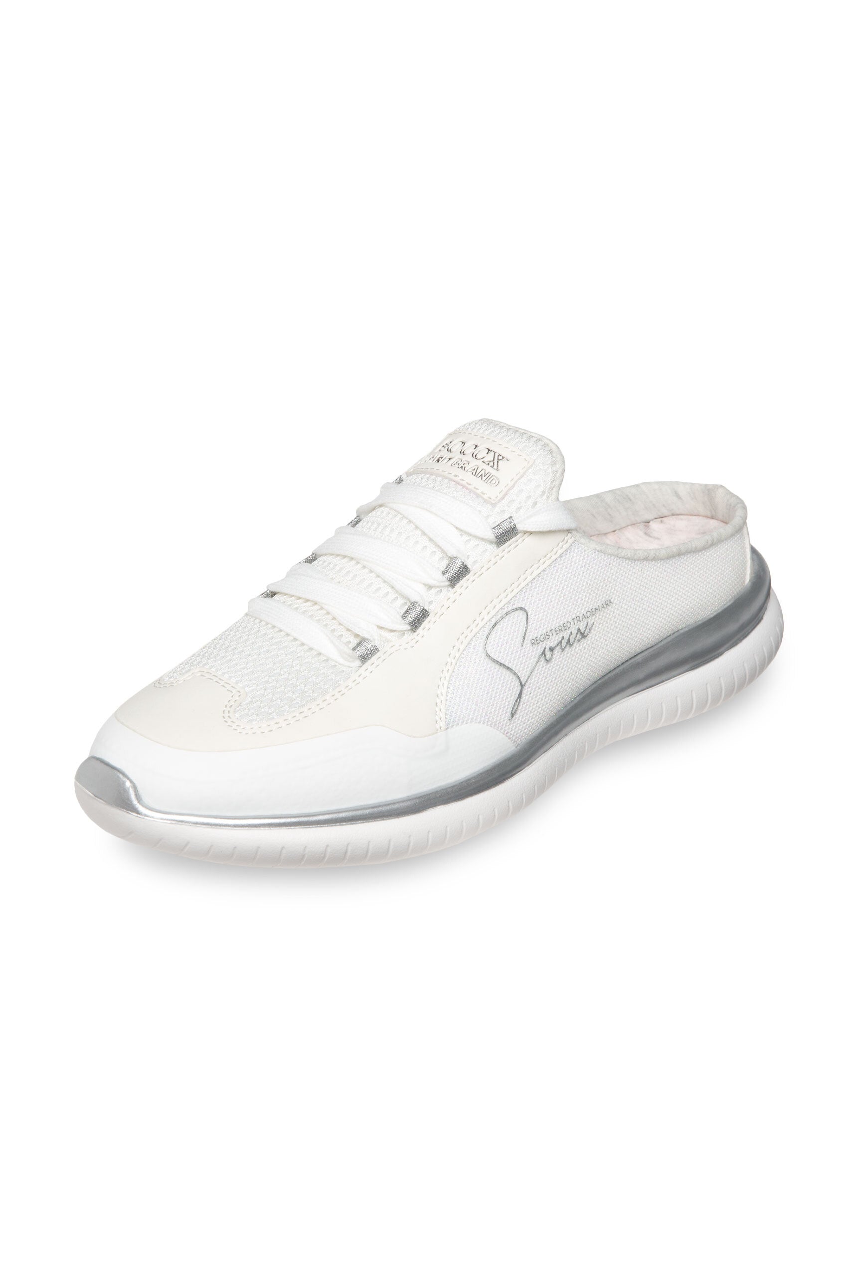 Wsuwane sneakersy z tekstylnej siateczki - 1