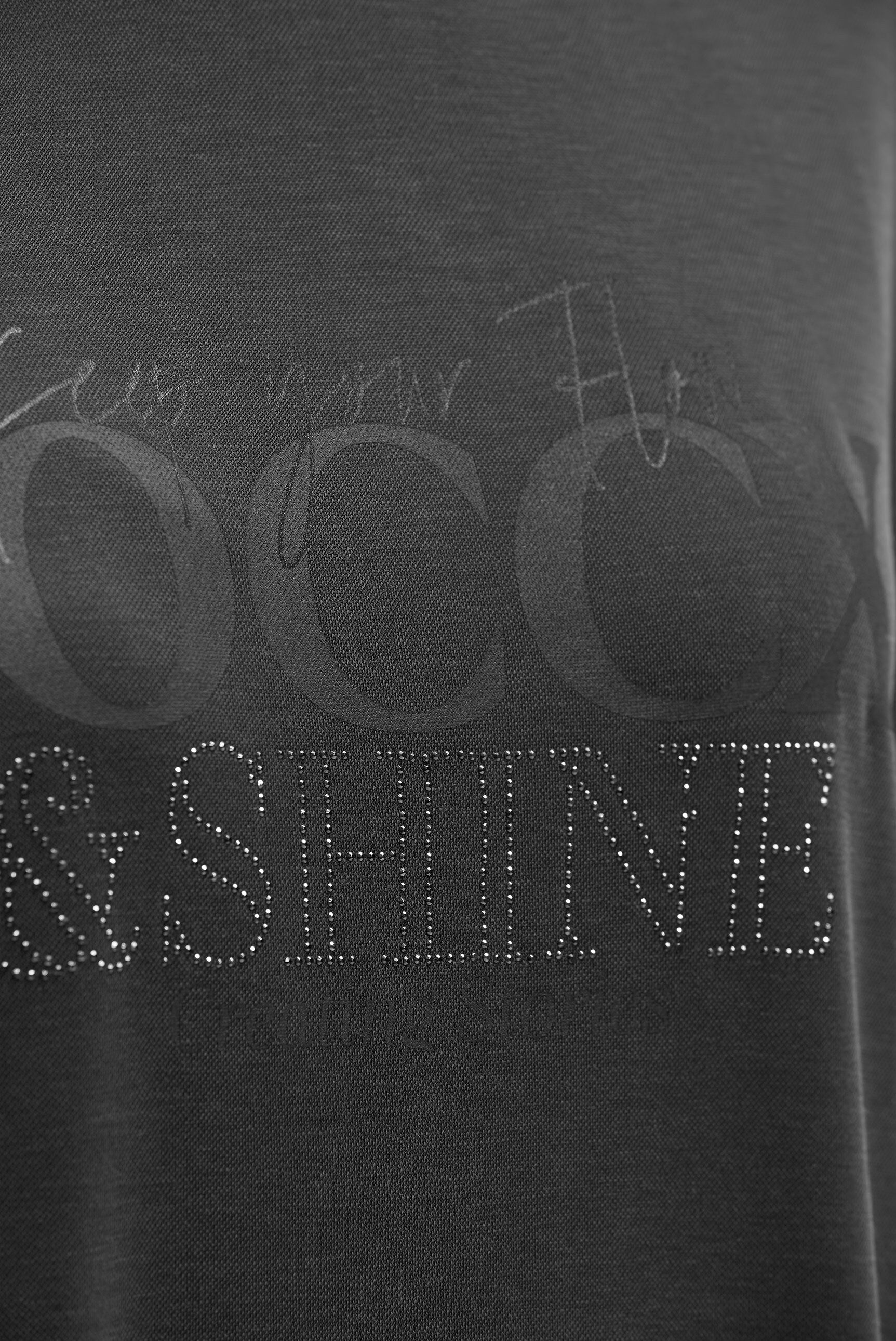 Logo T-Shirt mit Schmucksteinen - 6