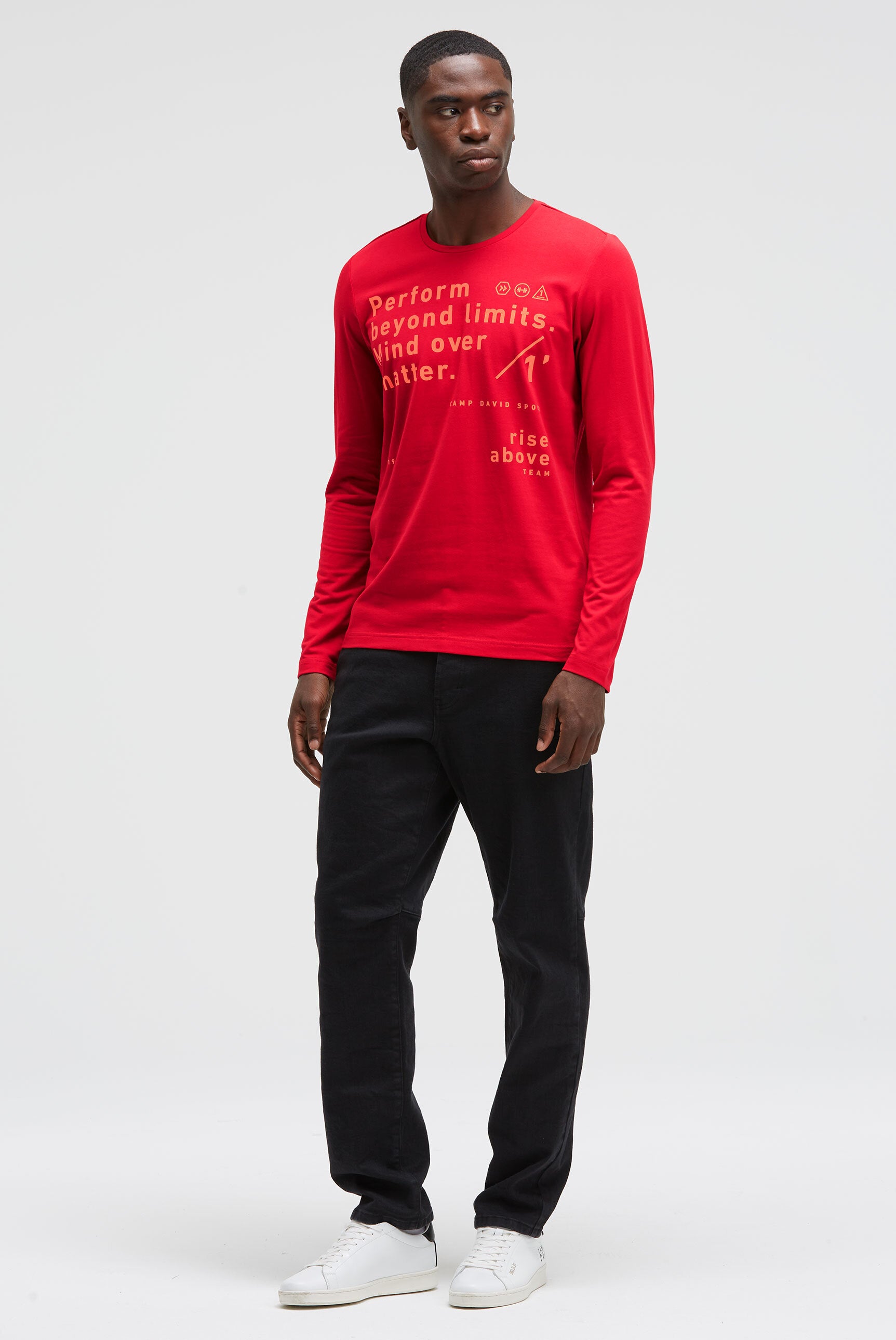 Długi rękaw z nadrukiem foliowym - 3