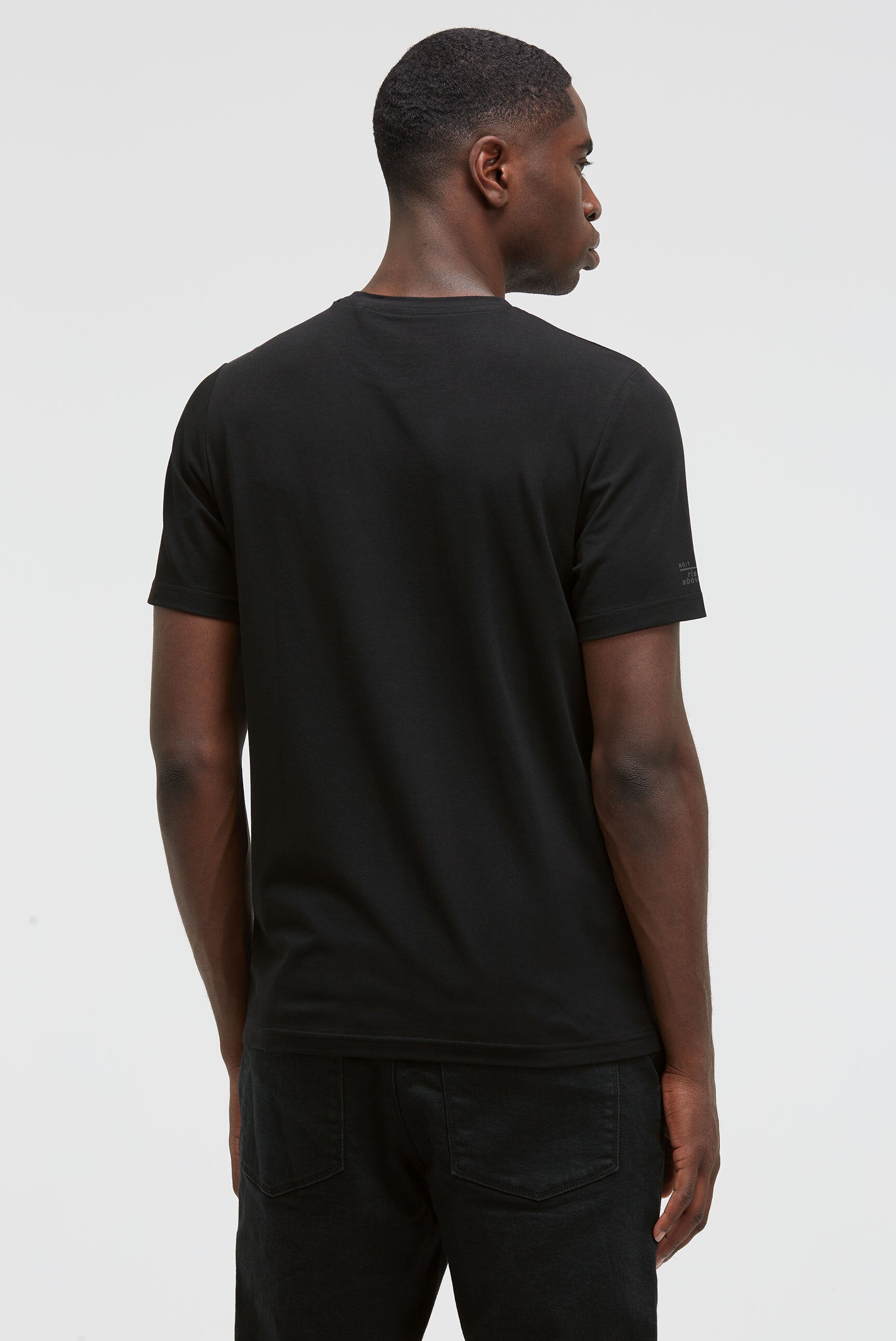 T-shirt z okrągłym dekoltem i nadrukiem logo