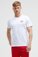 T-shirt z okrągłym dekoltem z bawełny pique