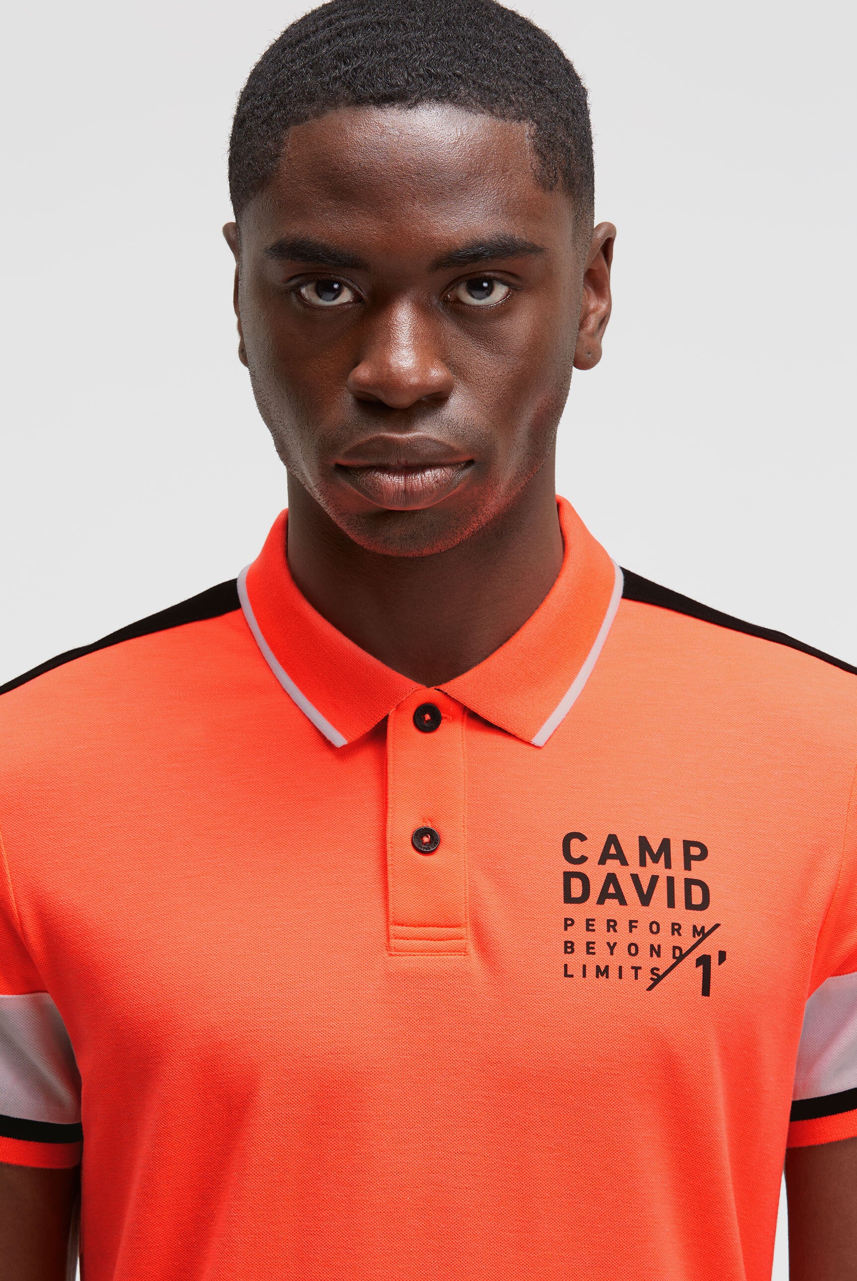 Polo pique z colour-blocking - 4