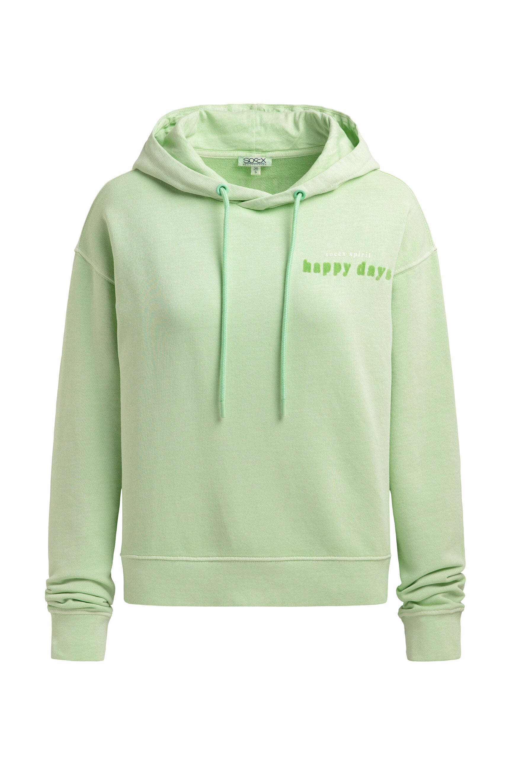 Hoodie z dekoracyjną grafiką na plecach - 1