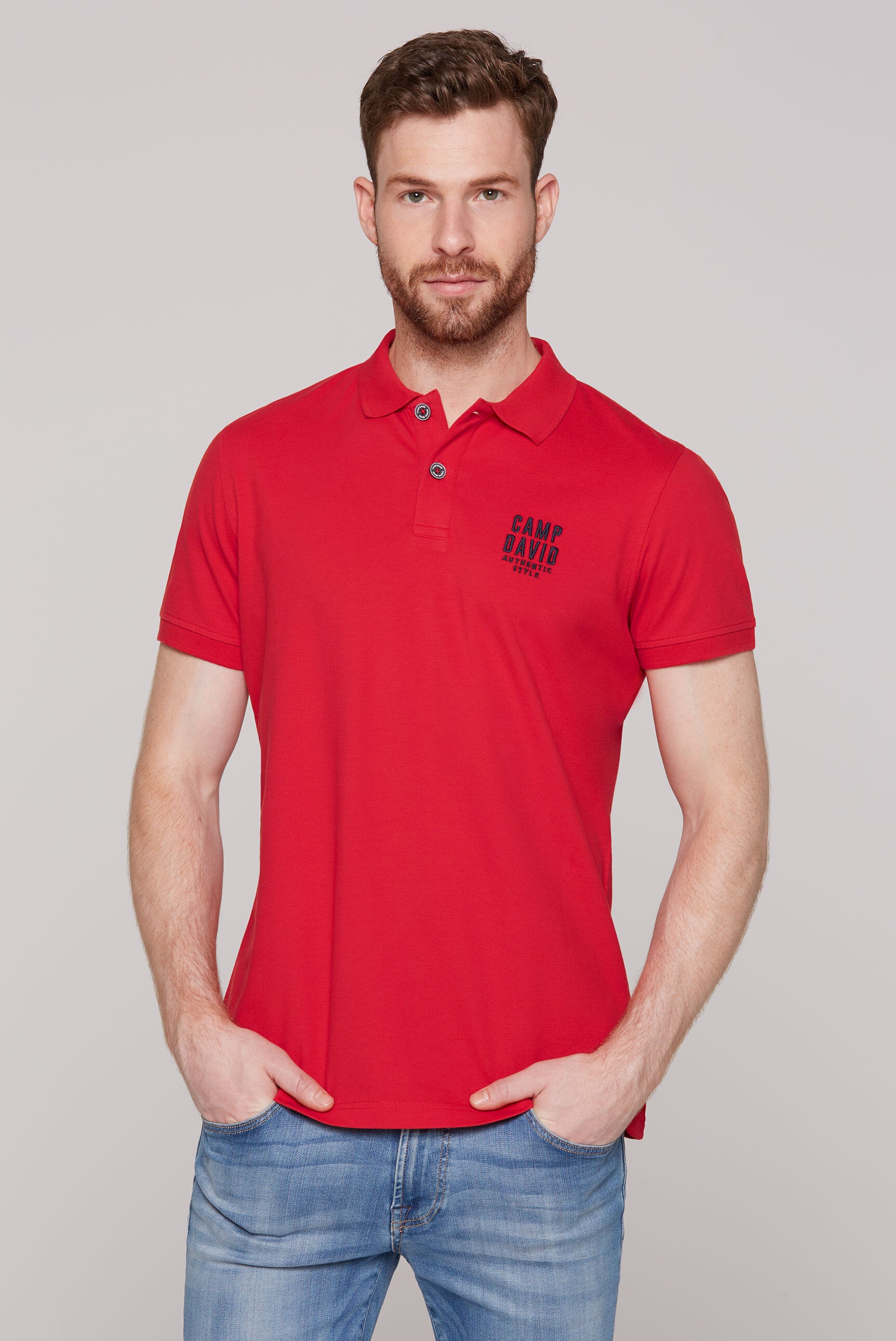 Pikee-Polo z kolekcji podstawowej z haftem logo