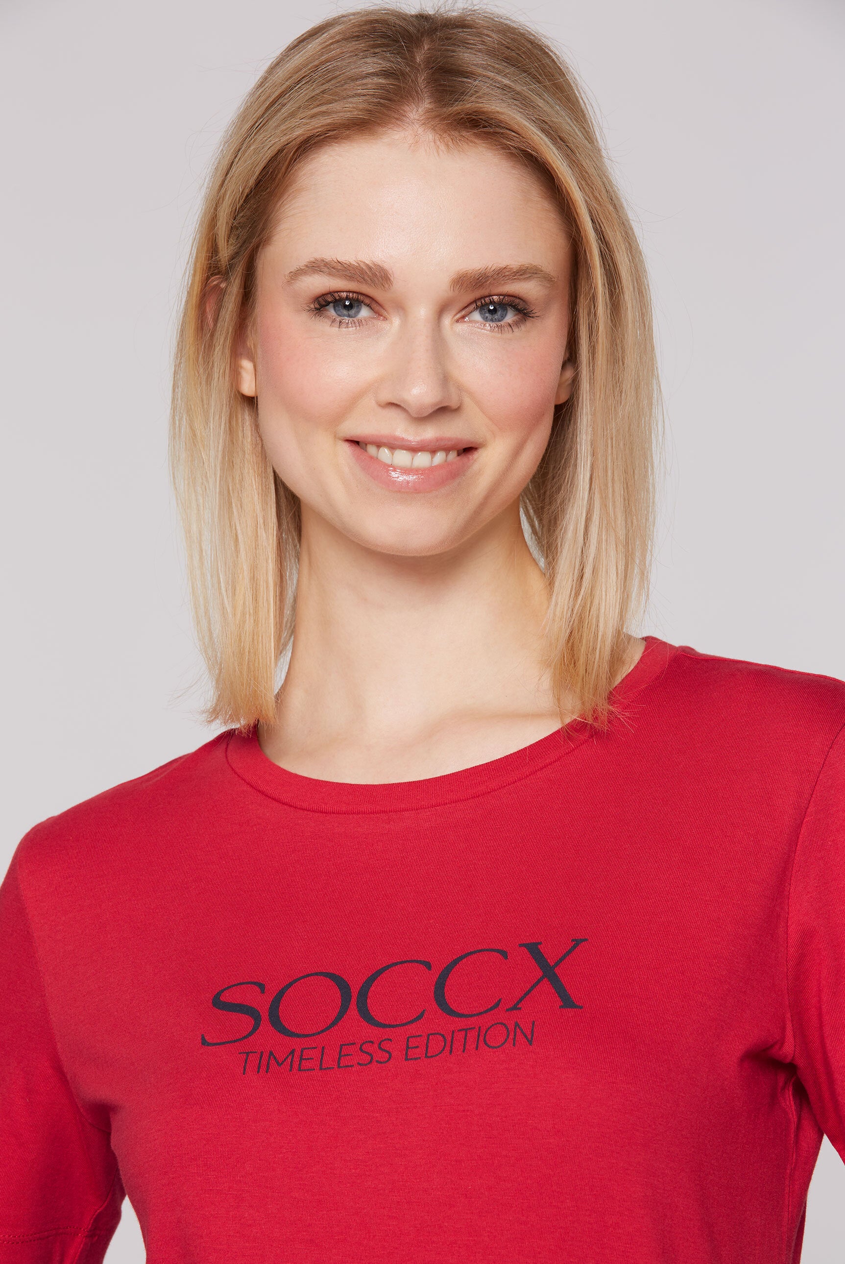 T-Shirt z podstawowej kolekcji z nadrukiem logo - 4