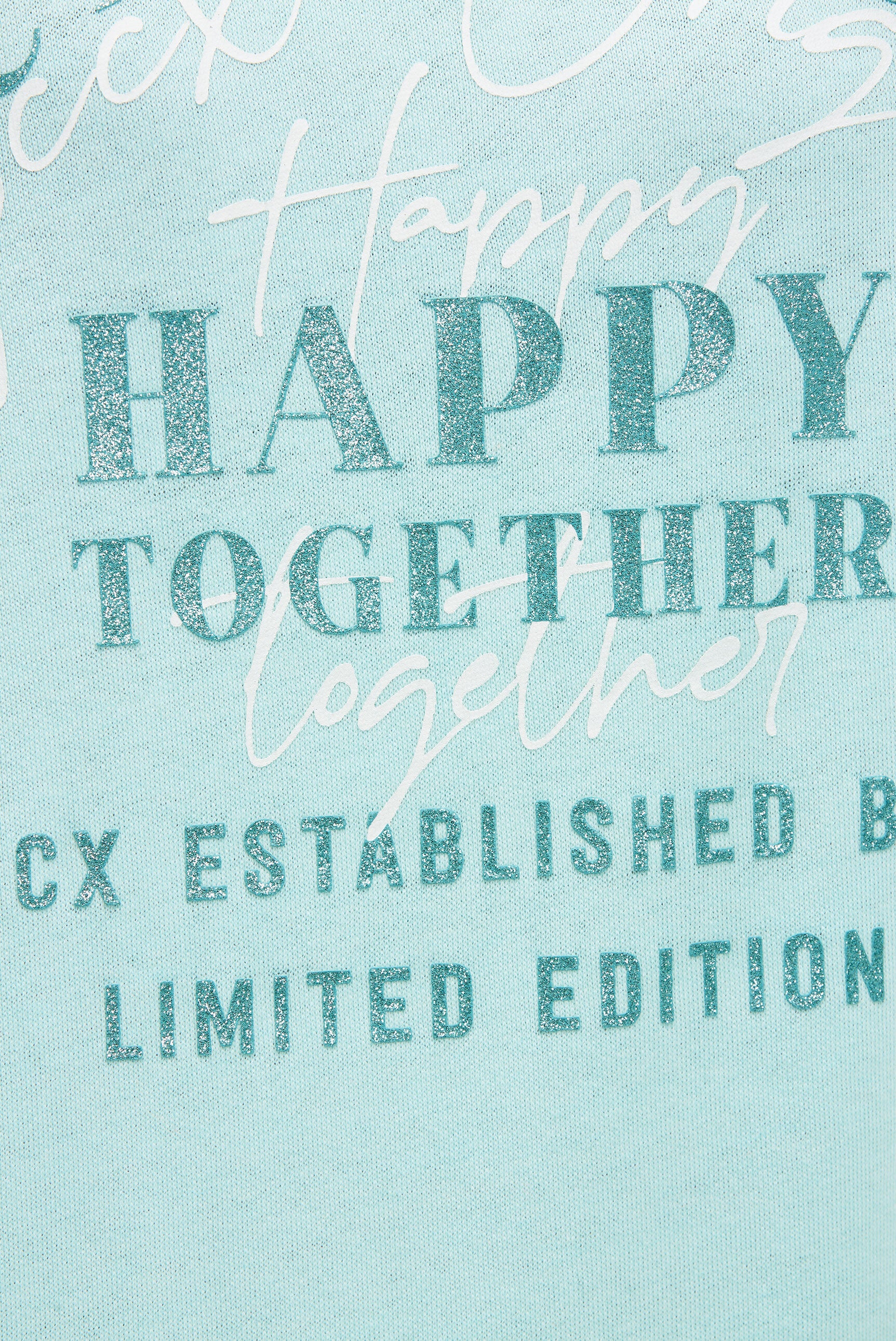 Bluza z brokatowym wzorem - 6