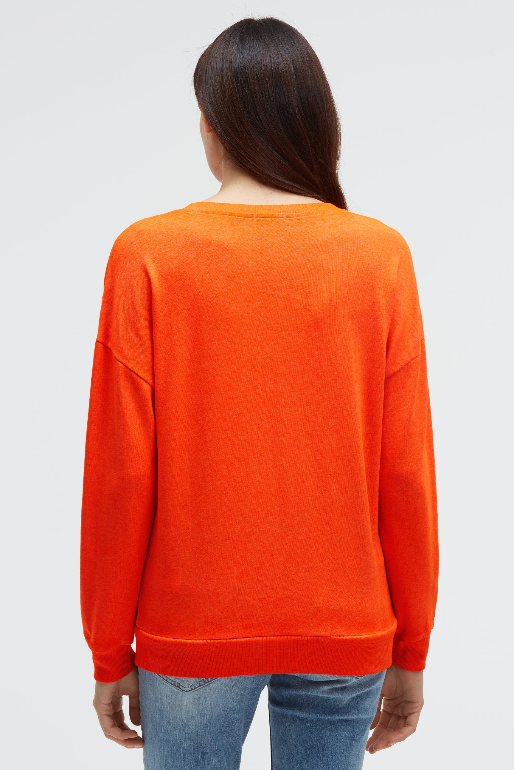 Bluza z brokatowym wzorem