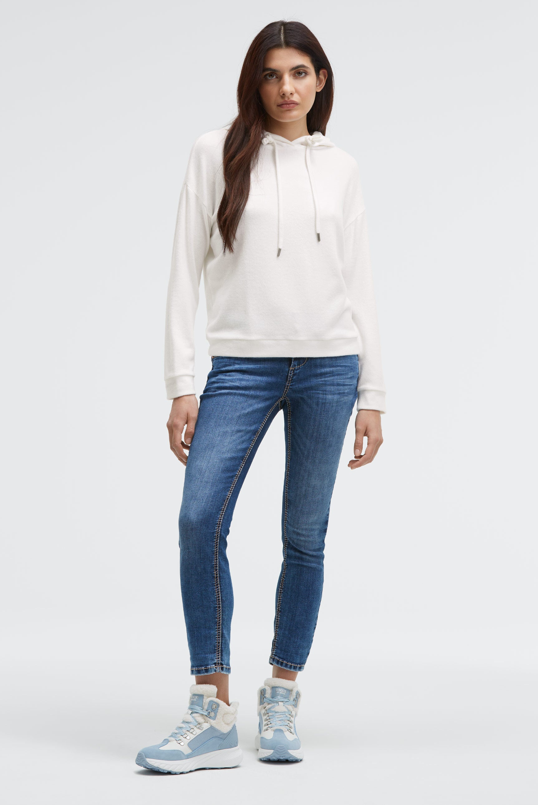 Bluza polarowa z kapturem
