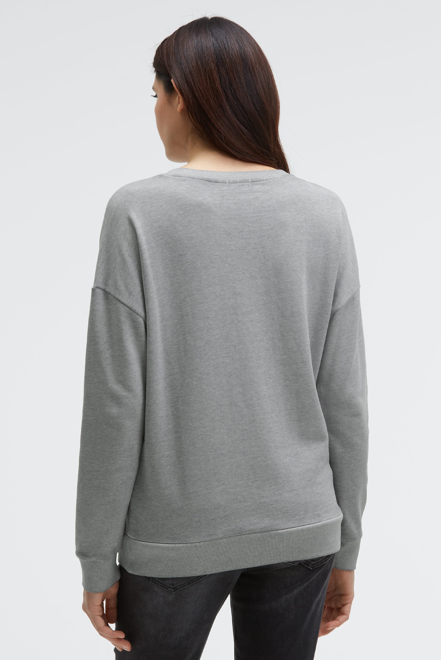 Bluza z brokatowym wzorem