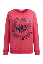 Bluza z brokatowym wzorem