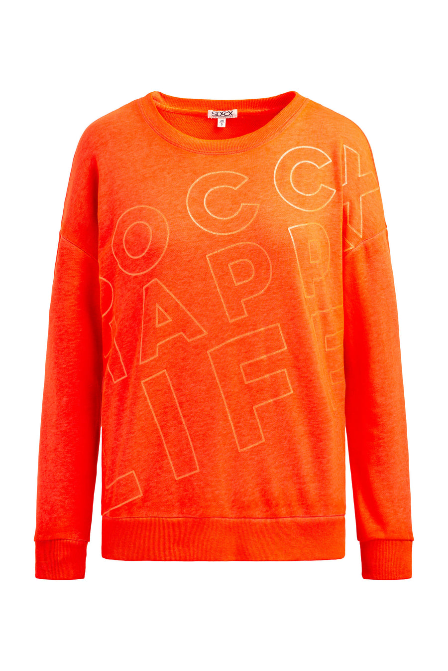 Bluza z brokatowym wzorem