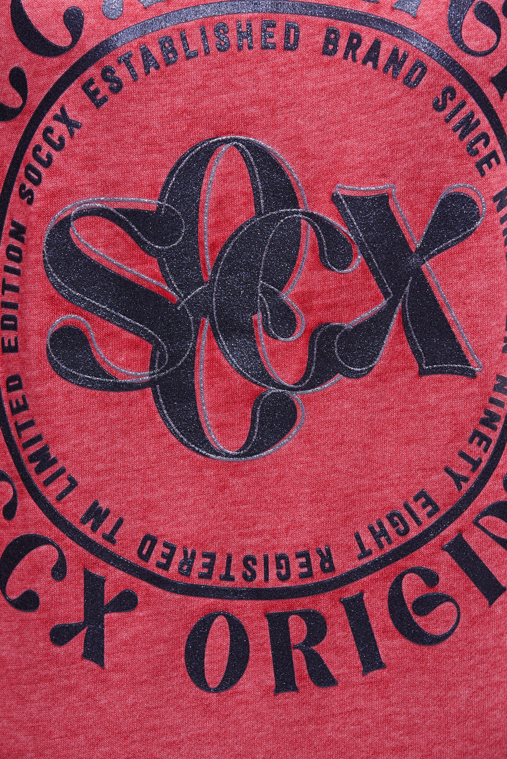 Bluza z brokatowym wzorem - 6