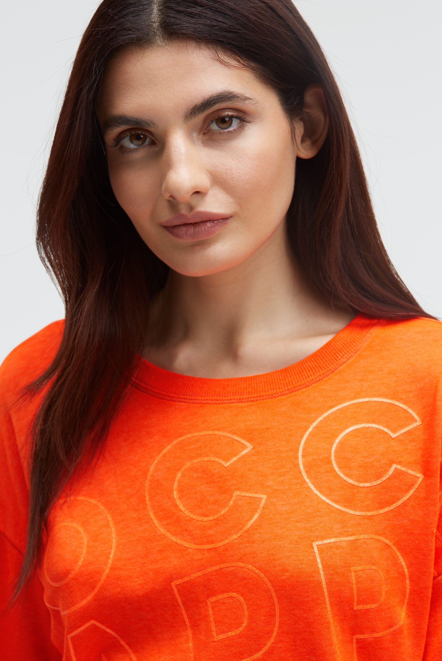 Bluza z brokatowym wzorem