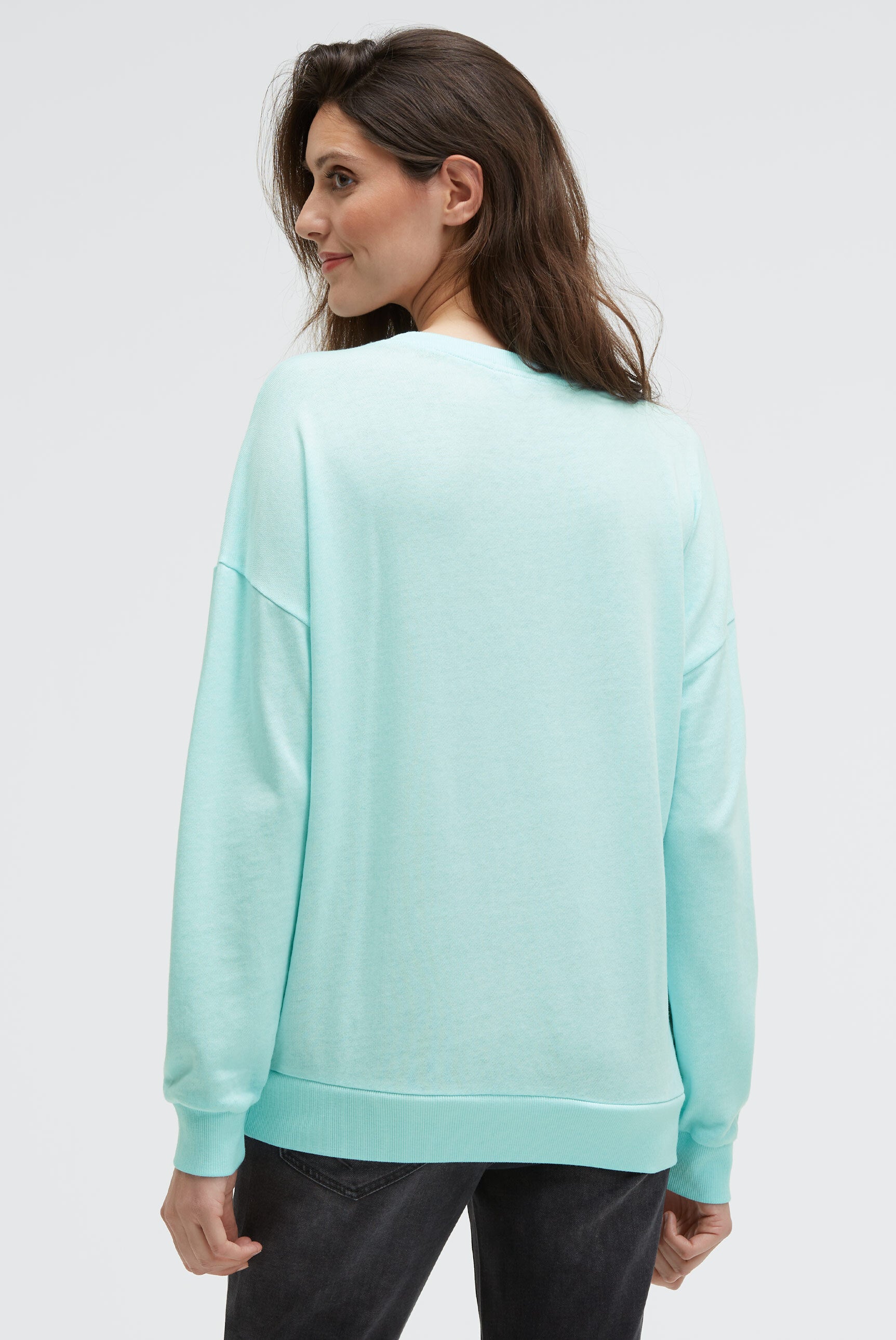 Bluza z brokatowym wzorem - 5