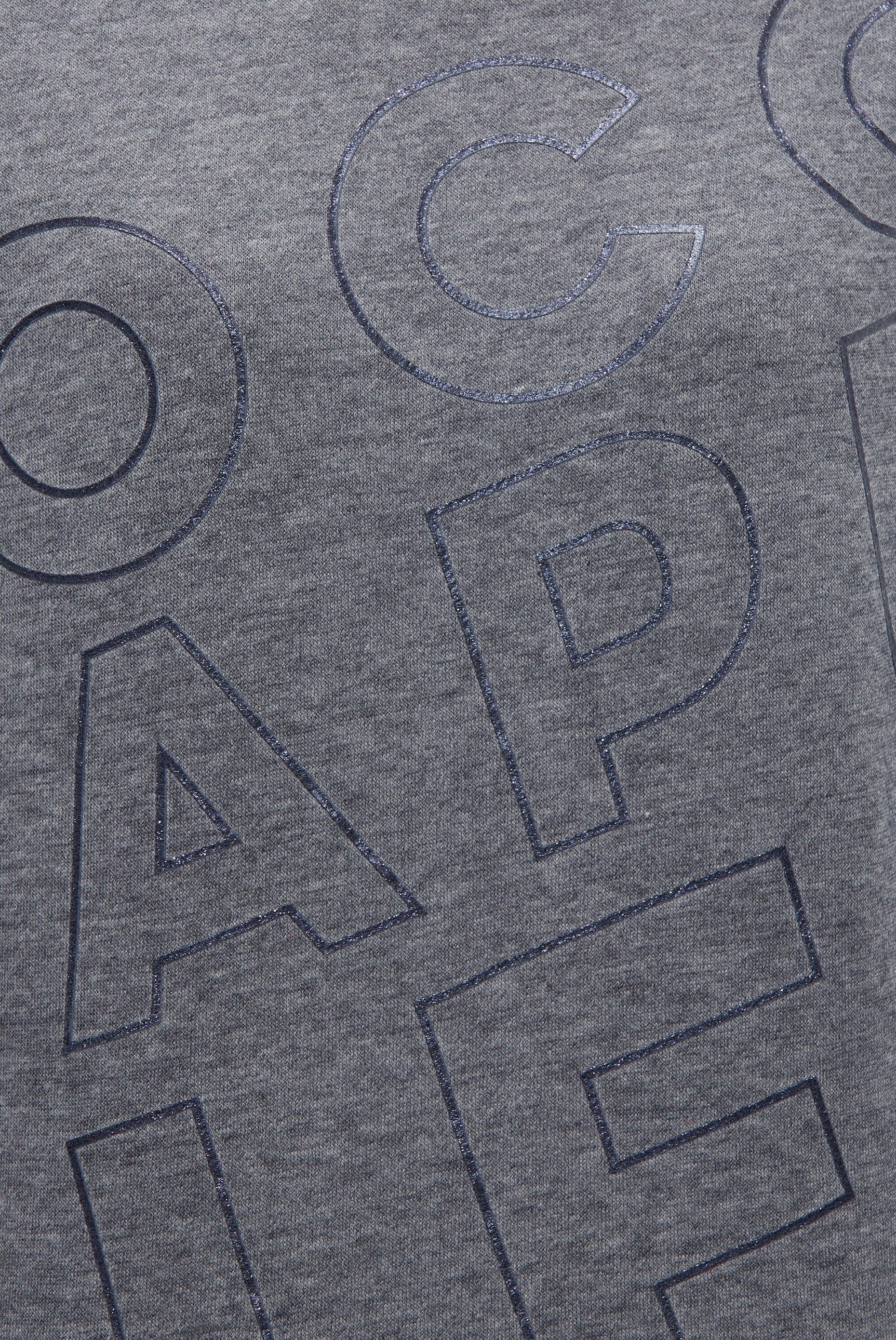 Sweatshirt mit Glitter Artwork blue navy