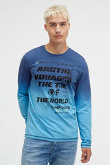 Longsleeve Dip Dye z Label Prints
