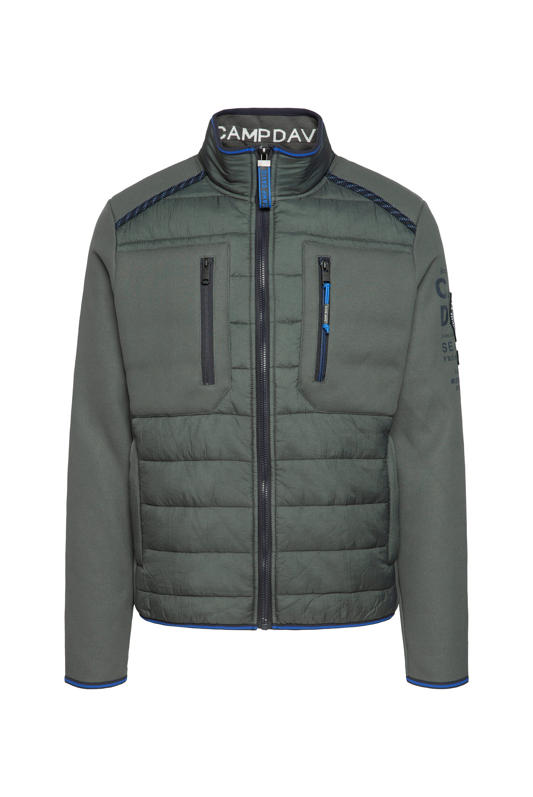 Strukturyzowana bluza polarowa w mieszance materiałów