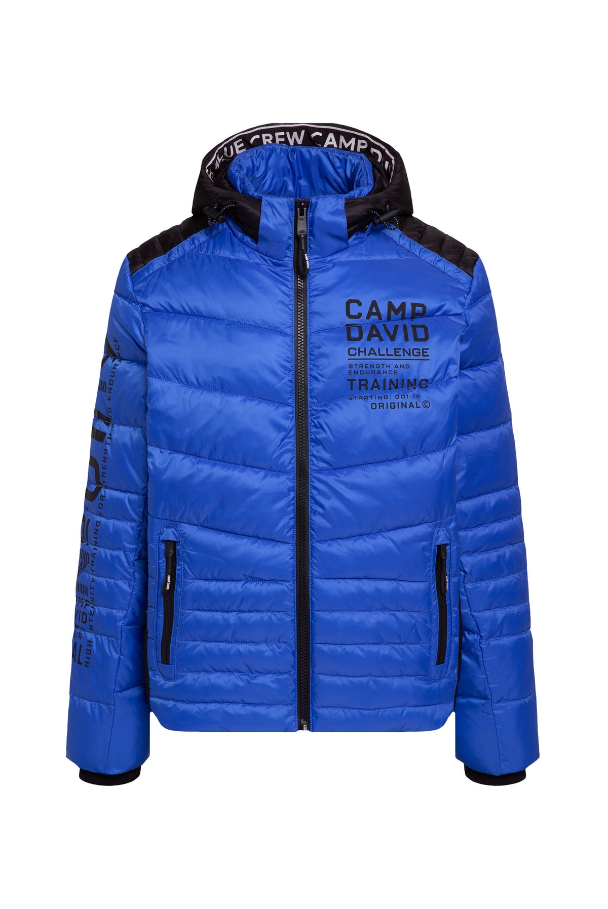 Steppjacke mit Colour-Details flight blue - 1