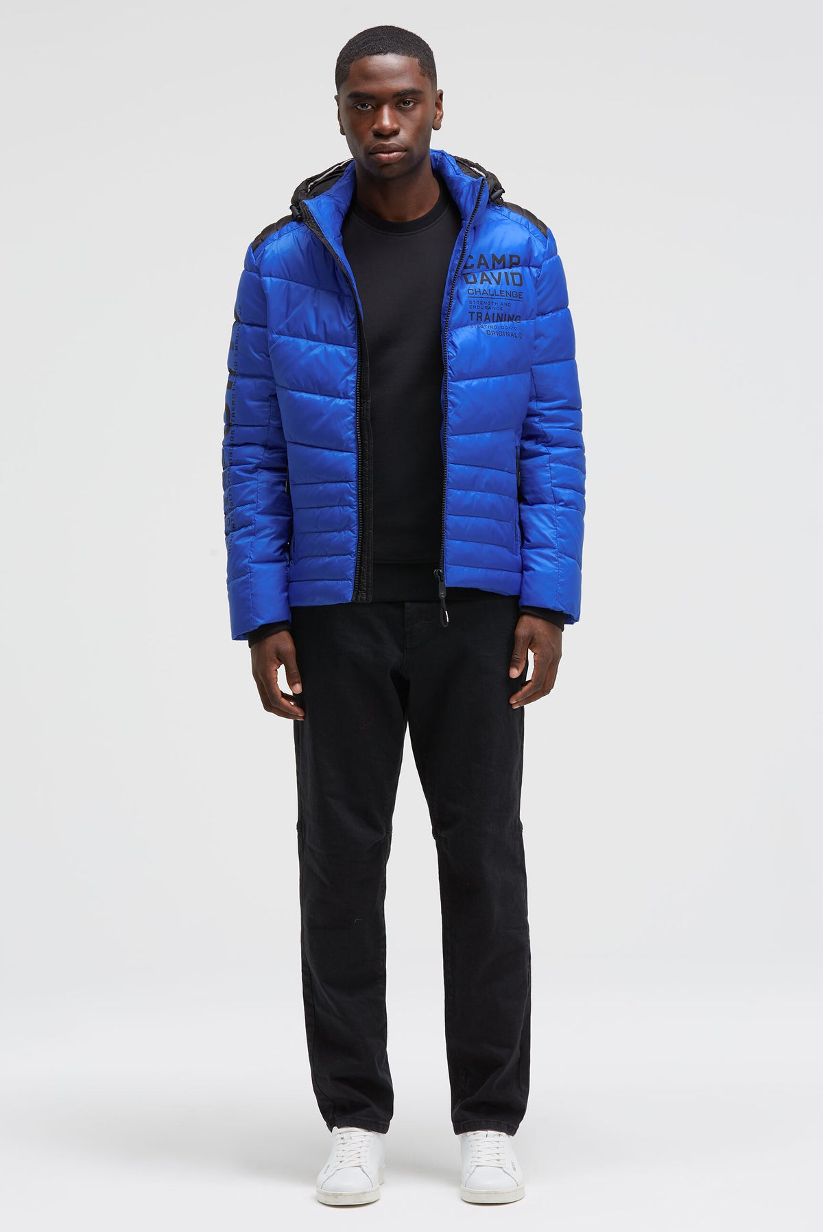 Steppjacke mit Colour-Details flight blue - 3