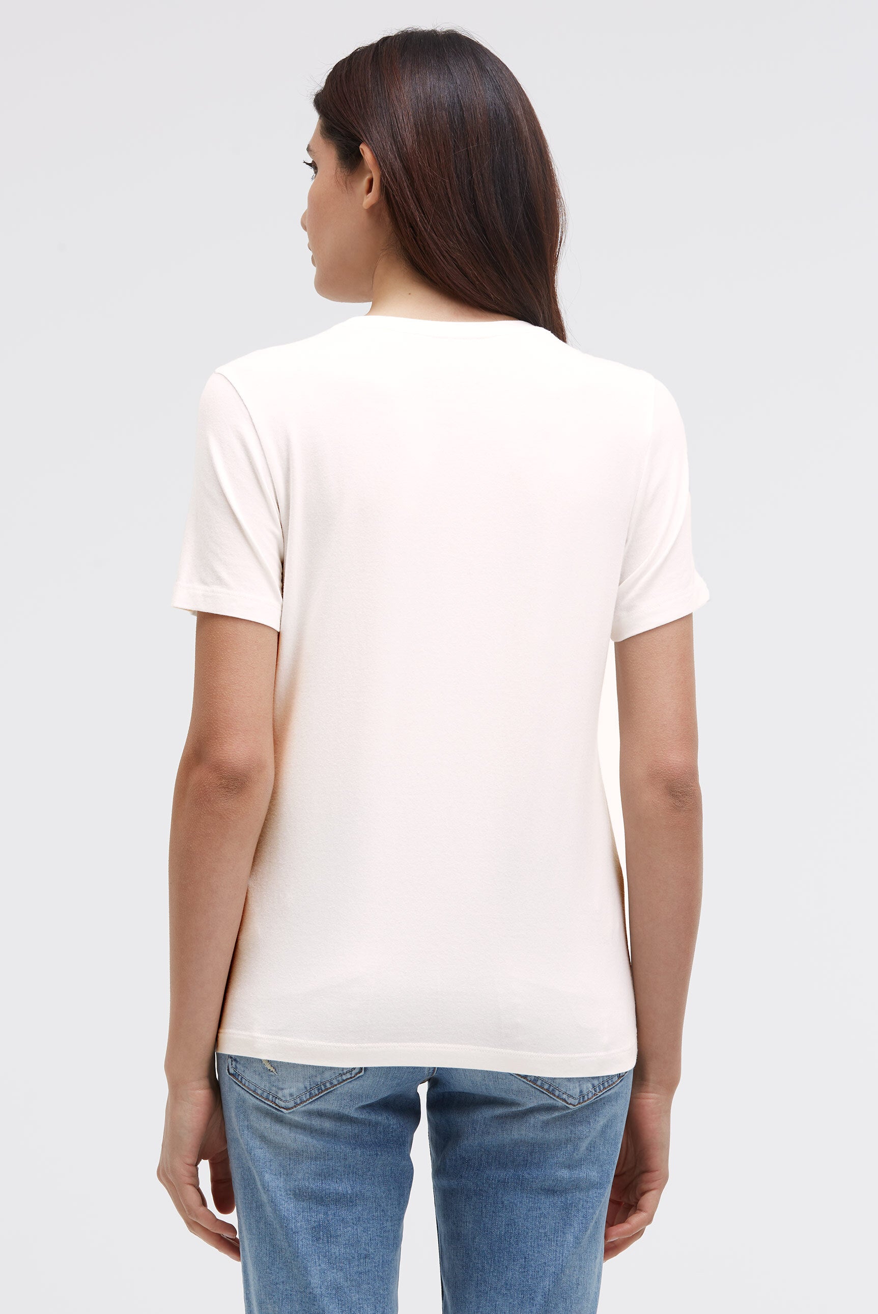 Koszulka z okrągłym dekoltem z nadrukiem Colour Gradient - 5