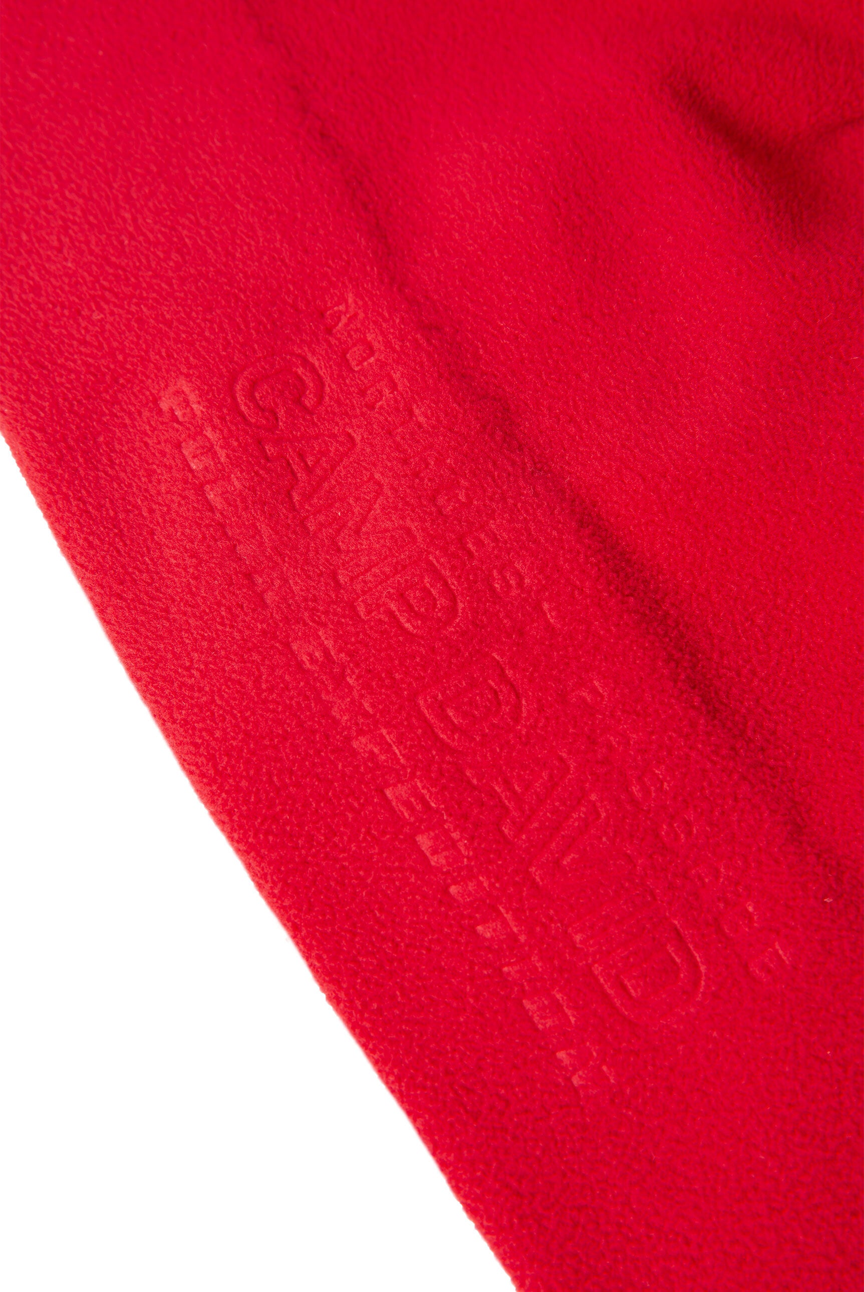 Czapka beanie z polaru z tłoczonym logo