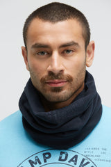 Komin polarowy z tłoczonym logo