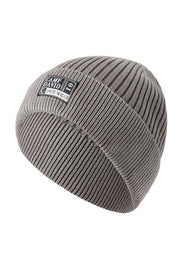 Czapka dzianinowa Stone Washed z naszywką z logo