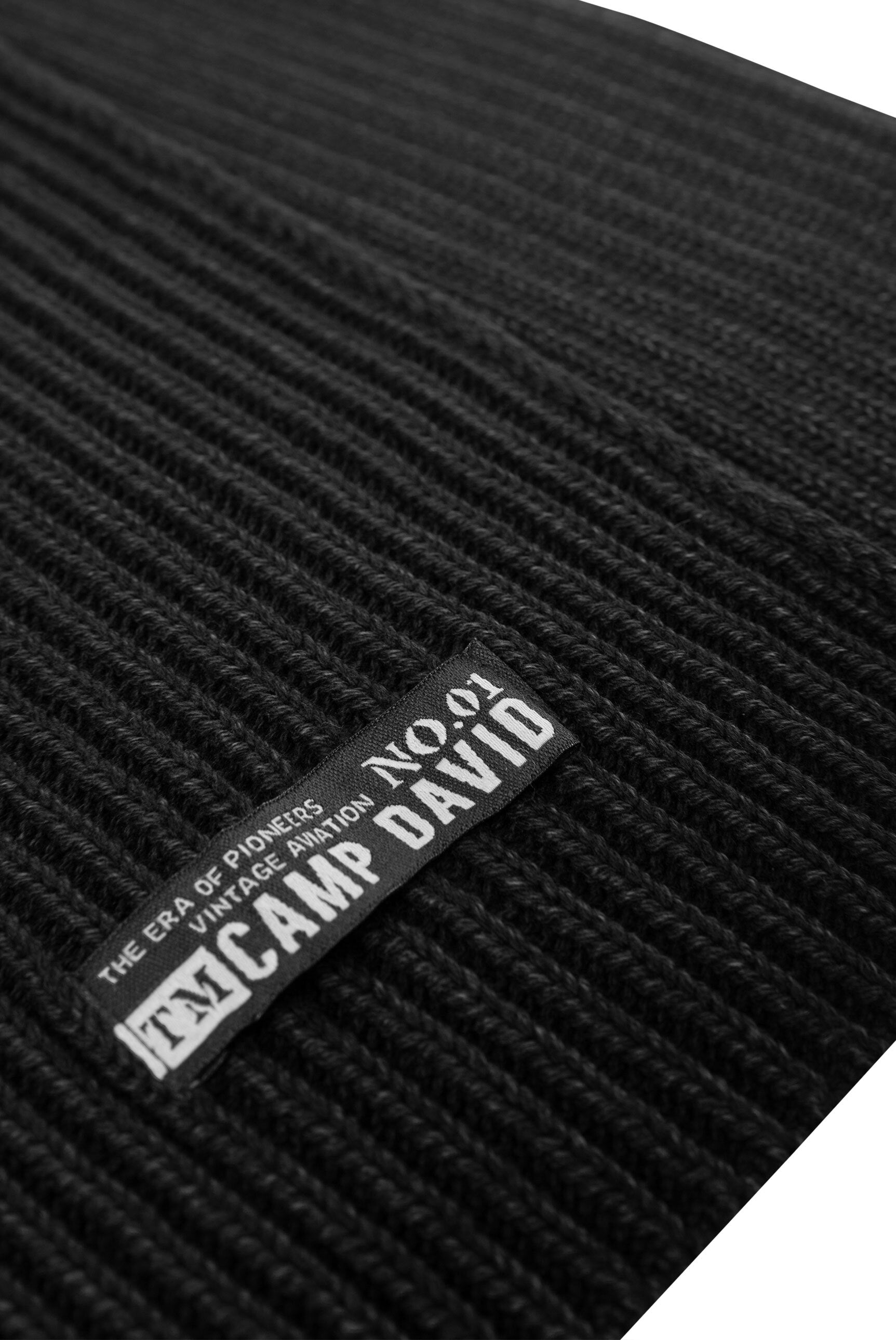 Szalik w prążkowanym splocie Stone Washed - 4