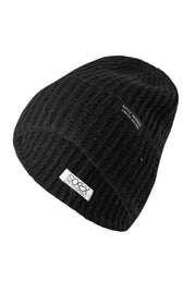 Czapka dzianinowa z mini cekinami