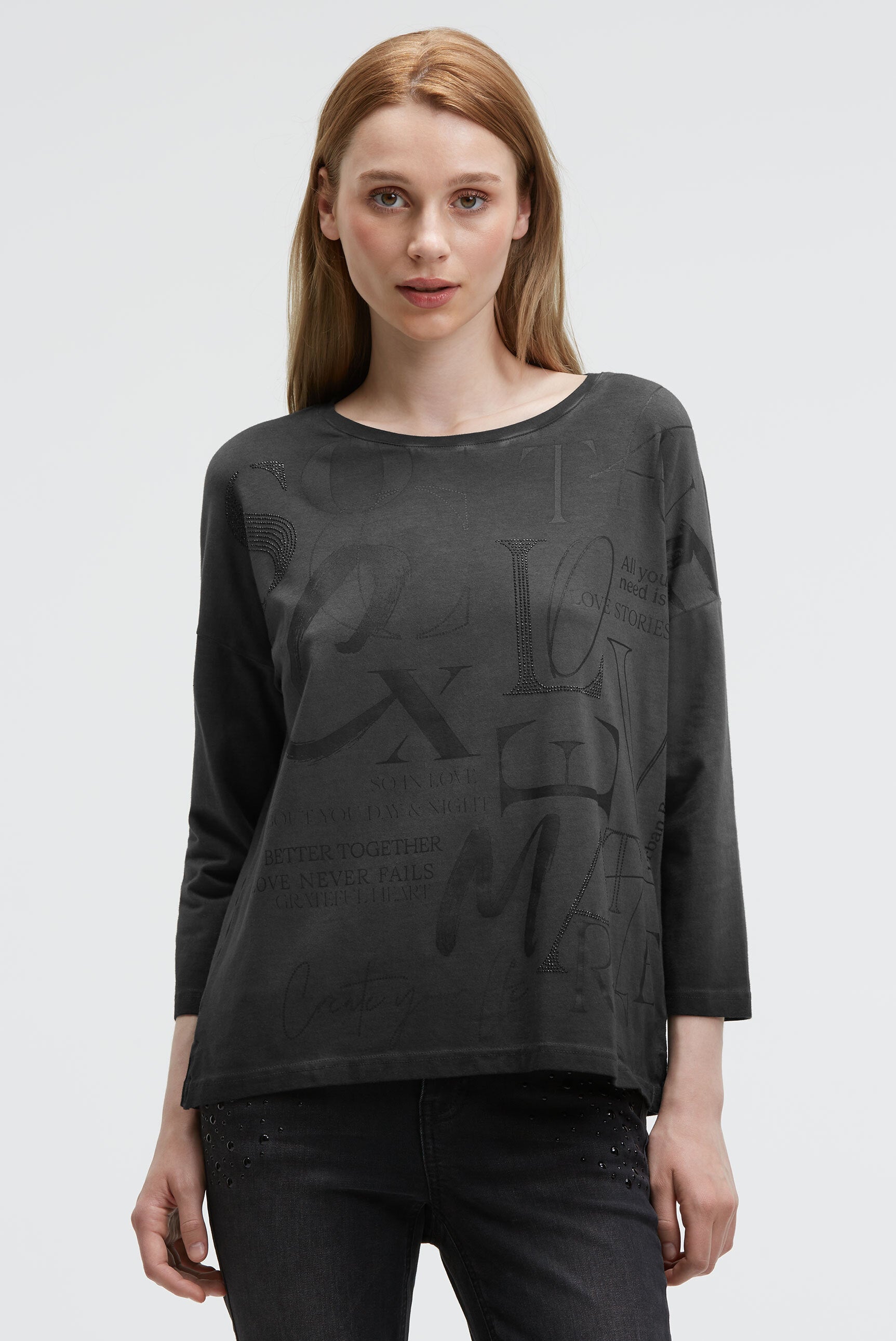 Koszulka z krótkimi rękawami i wzorem