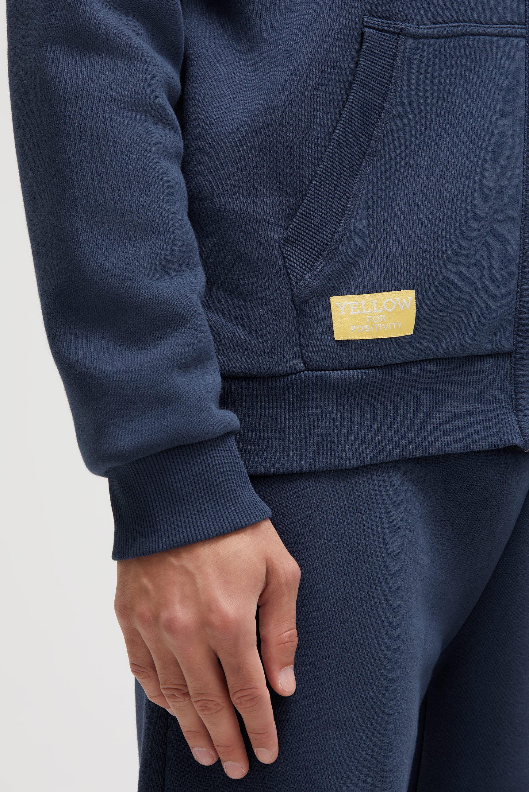 Rozpinana bluza z gumowym nadrukiem logo - 6