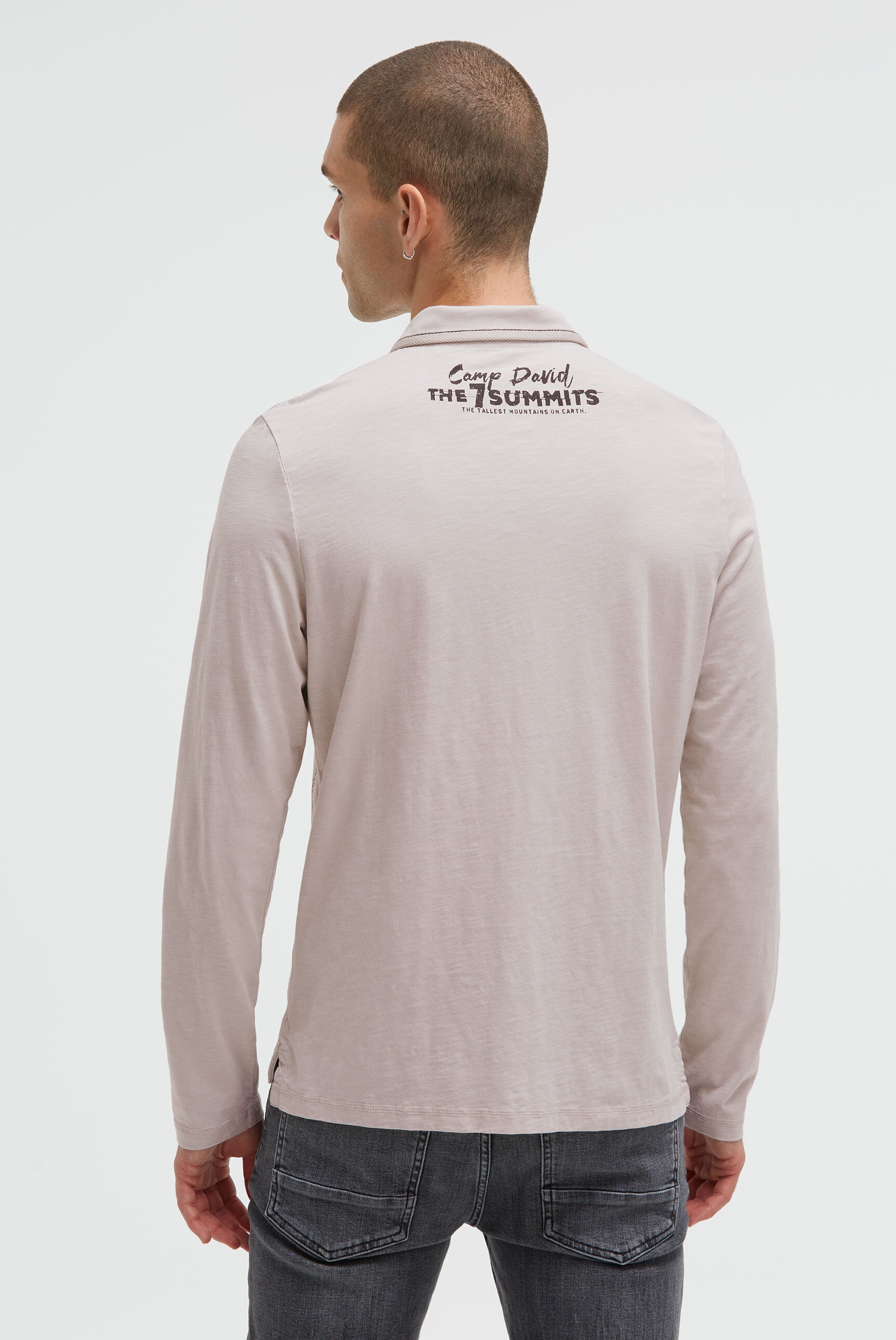 Polo z długim rękawem i fotonadrukiem - 5