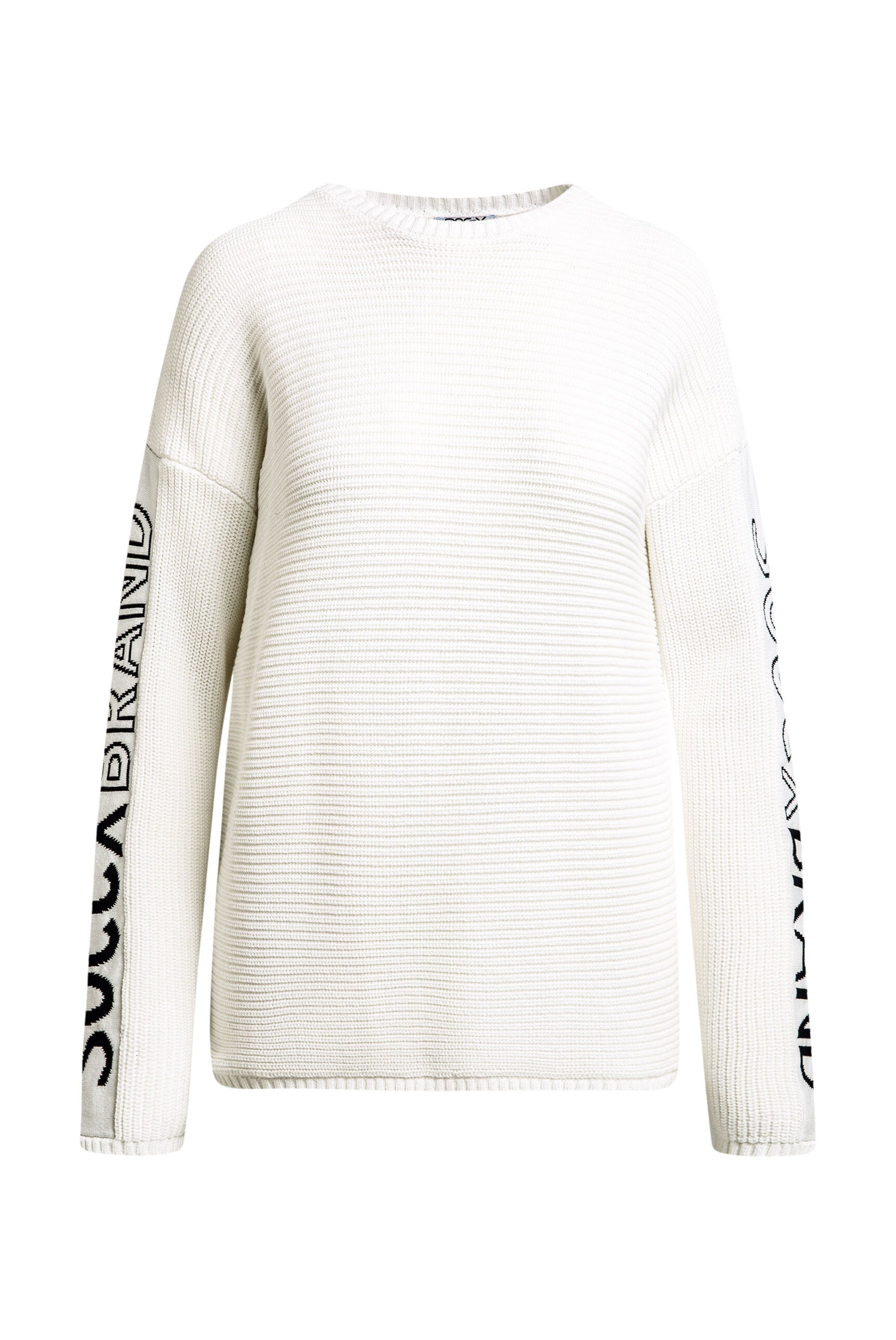 Pulower z wzorem intarsji na rękawach