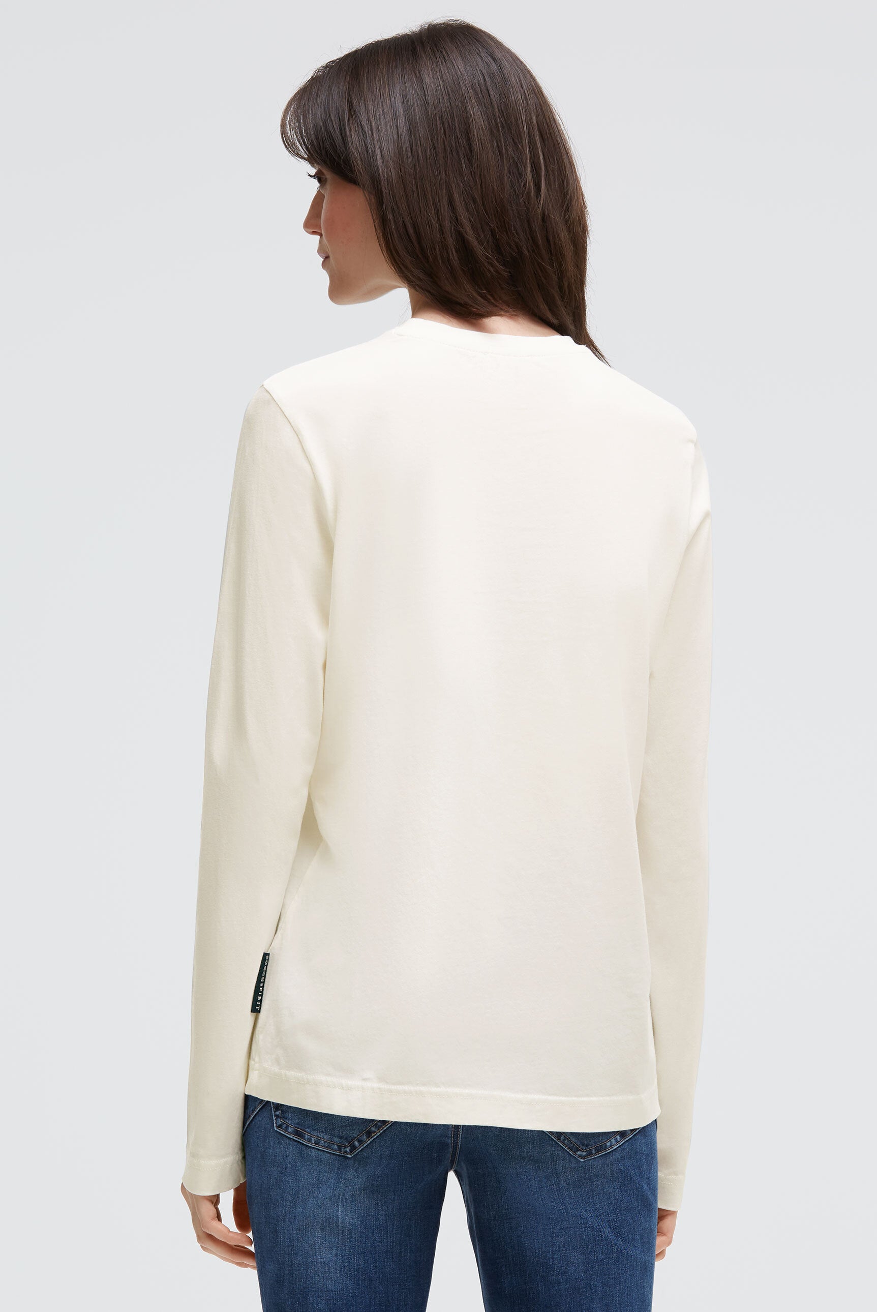 Oversized longsleeve z nadrukiem z logo - 5