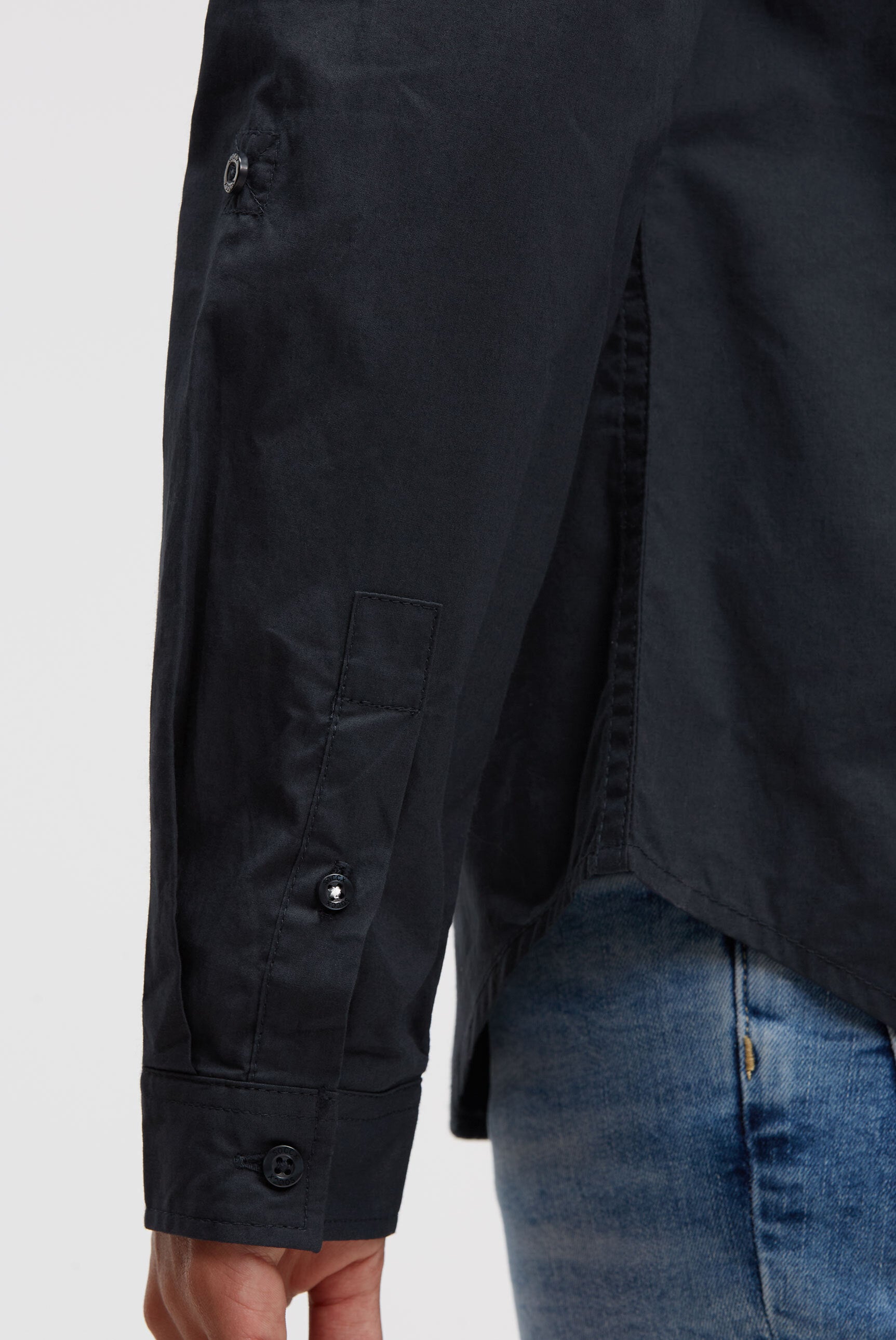 Bluzka z długim rękawem z nadrukiem flock z logo - 8