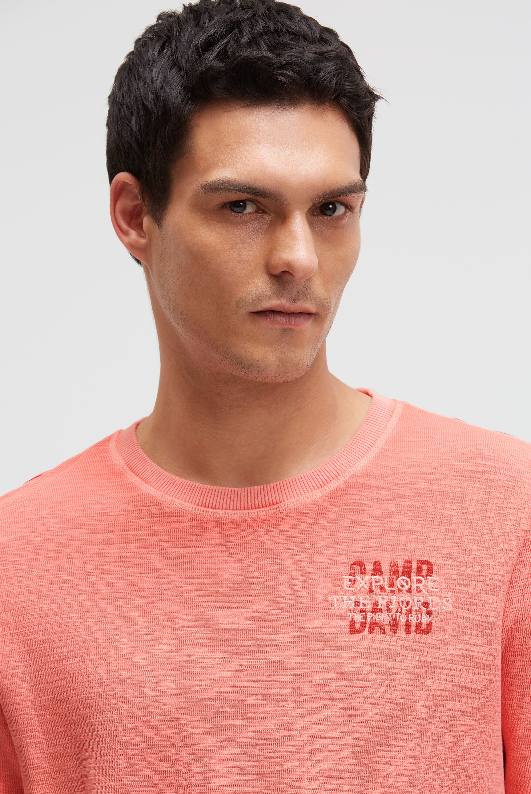 Bluza z dzianiny interlockowej typu slub