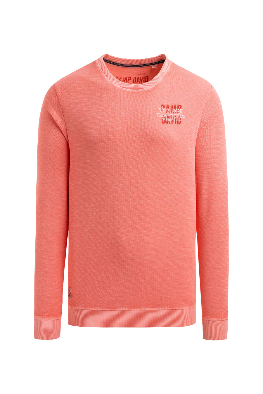 Bluza z dzianiny interlockowej typu slub