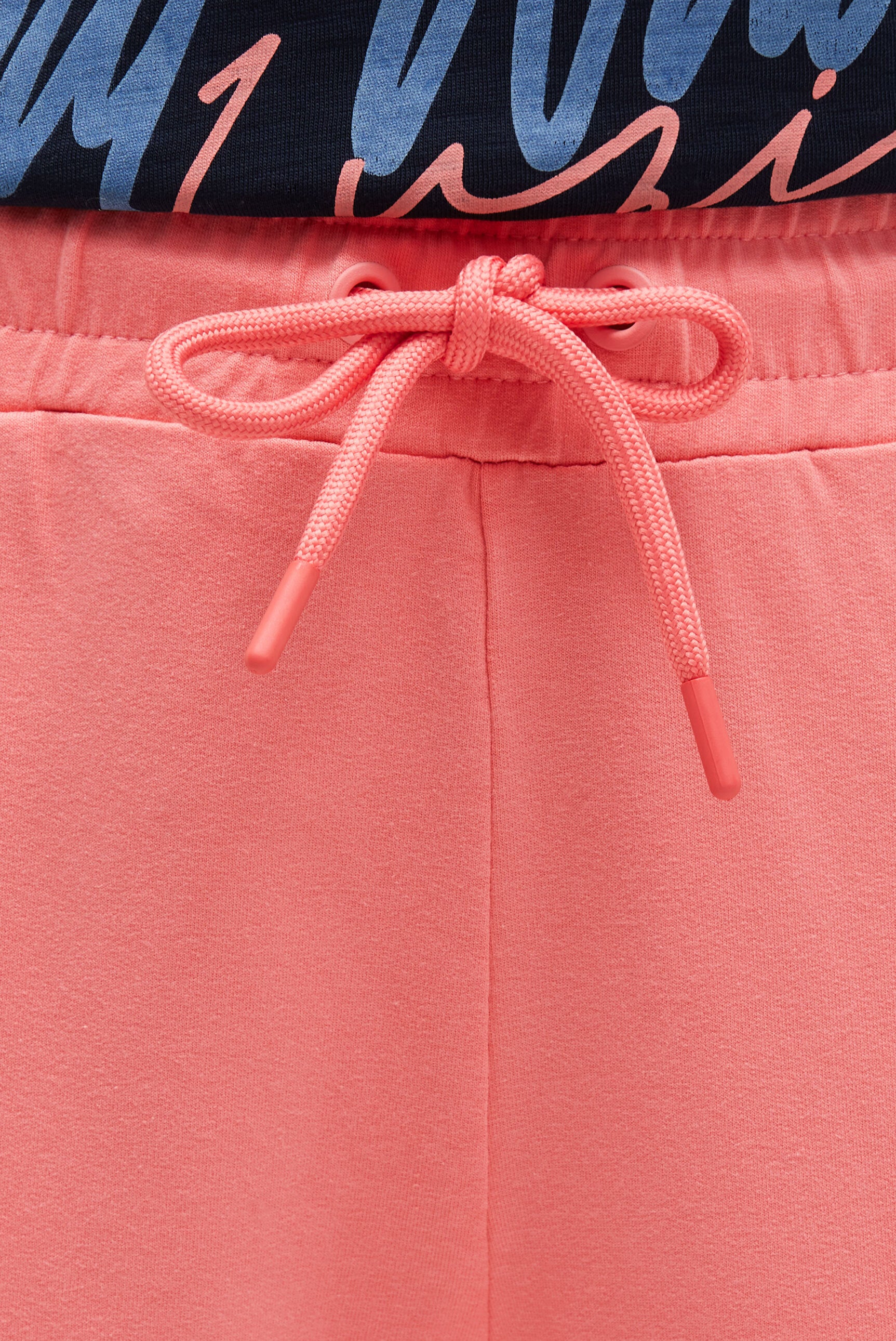 Jogginghose mit Bündchen-Details apricot sunset