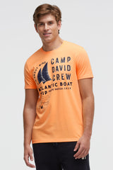 T-shirt z nadrukowanymi etykietami