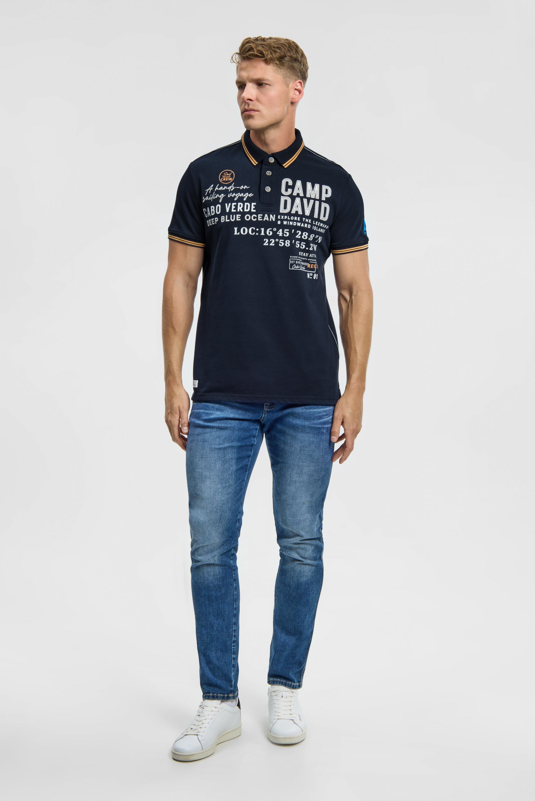 Koszulka polo z piki z aplikacjami - 3