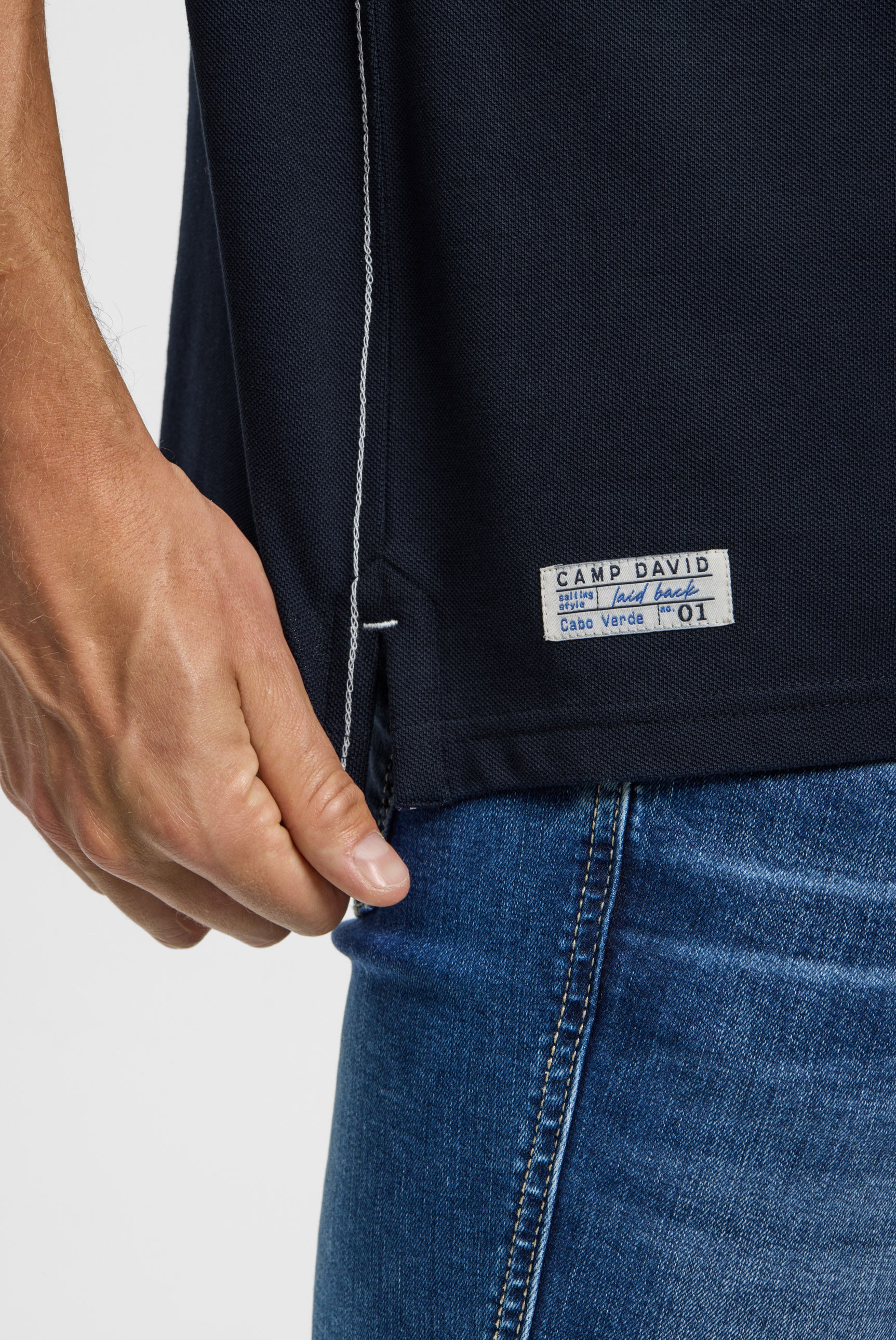 Koszulka polo z piki z aplikacjami - 7