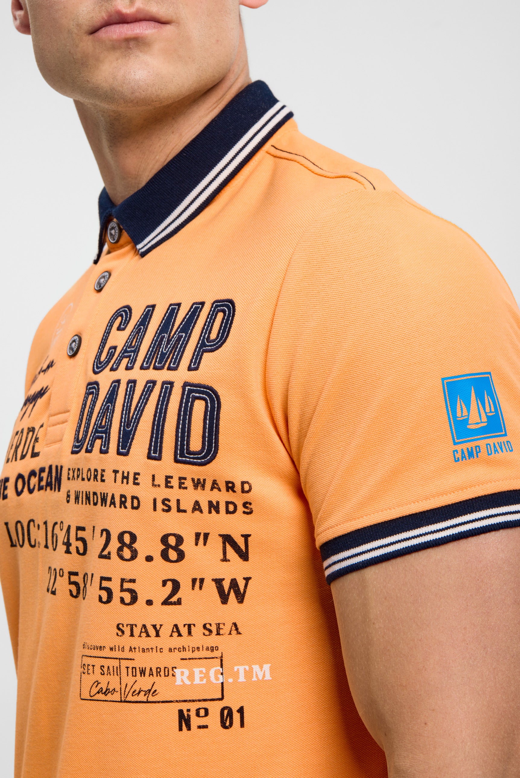 Koszulka polo z piki z aplikacjami - 7