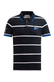 Koszulka polo z krótkim rękawem i paskami