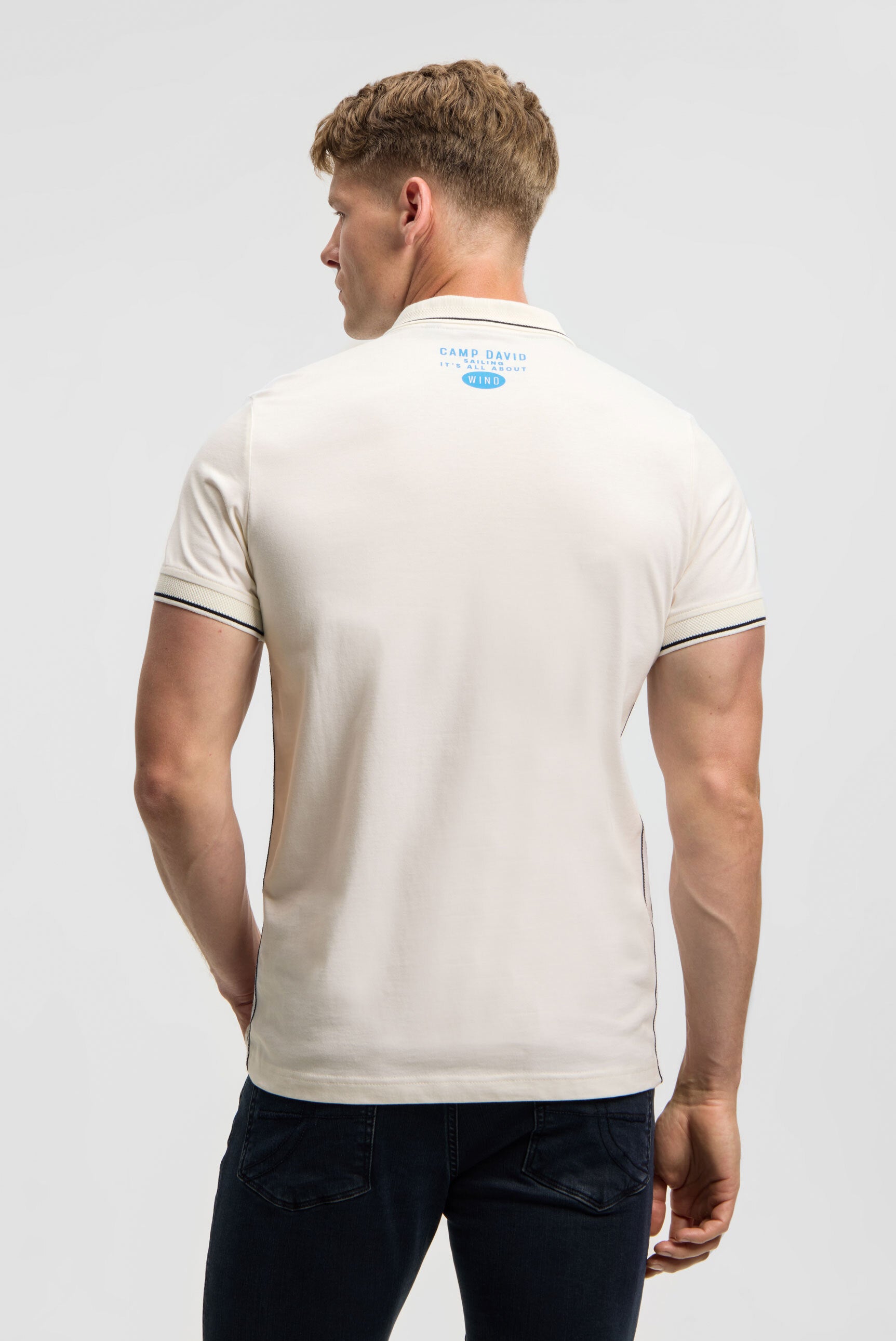 Koszulka polo z krótkim rękawem, z nadrukiem i logo i fotonadrukiem - 5