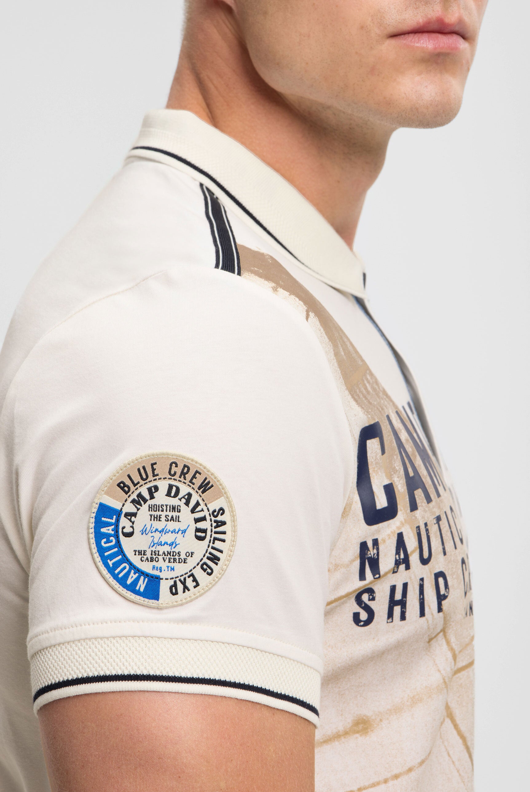 Koszulka polo z krótkim rękawem, z nadrukiem i logo i fotonadrukiem - 6