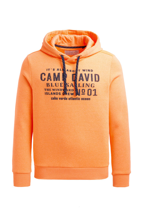 Bluza z kapturem i nadrukowanym napisem