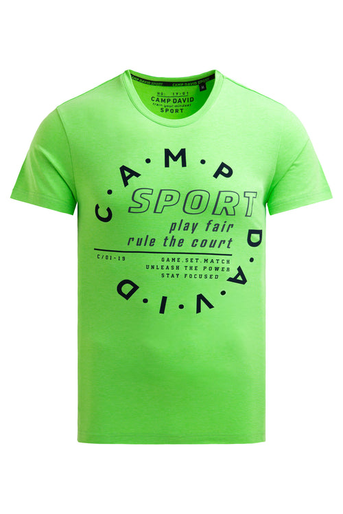 T-shirt z grafiką z logo