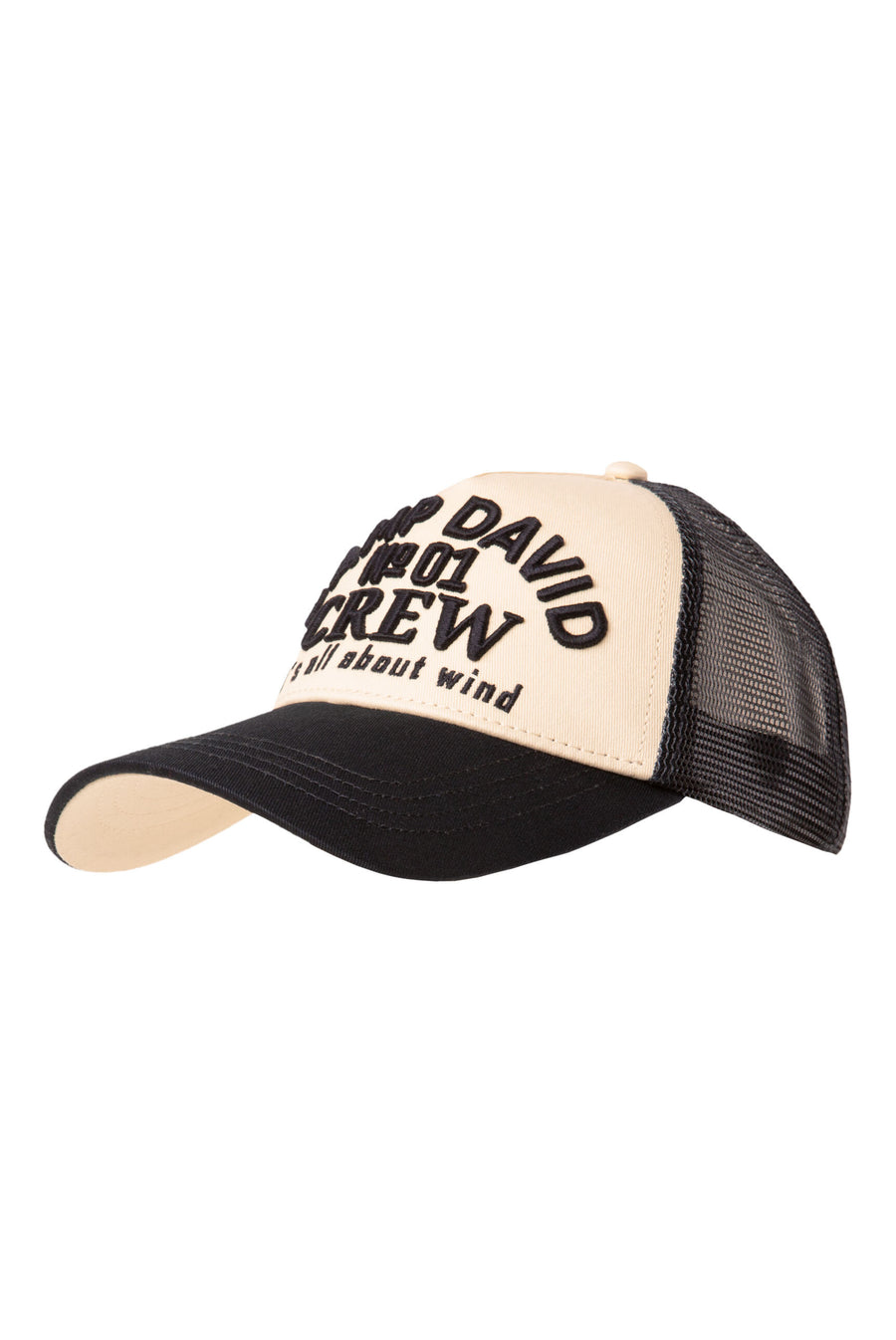 Czapka typu trucker z haftowanym logo 3D