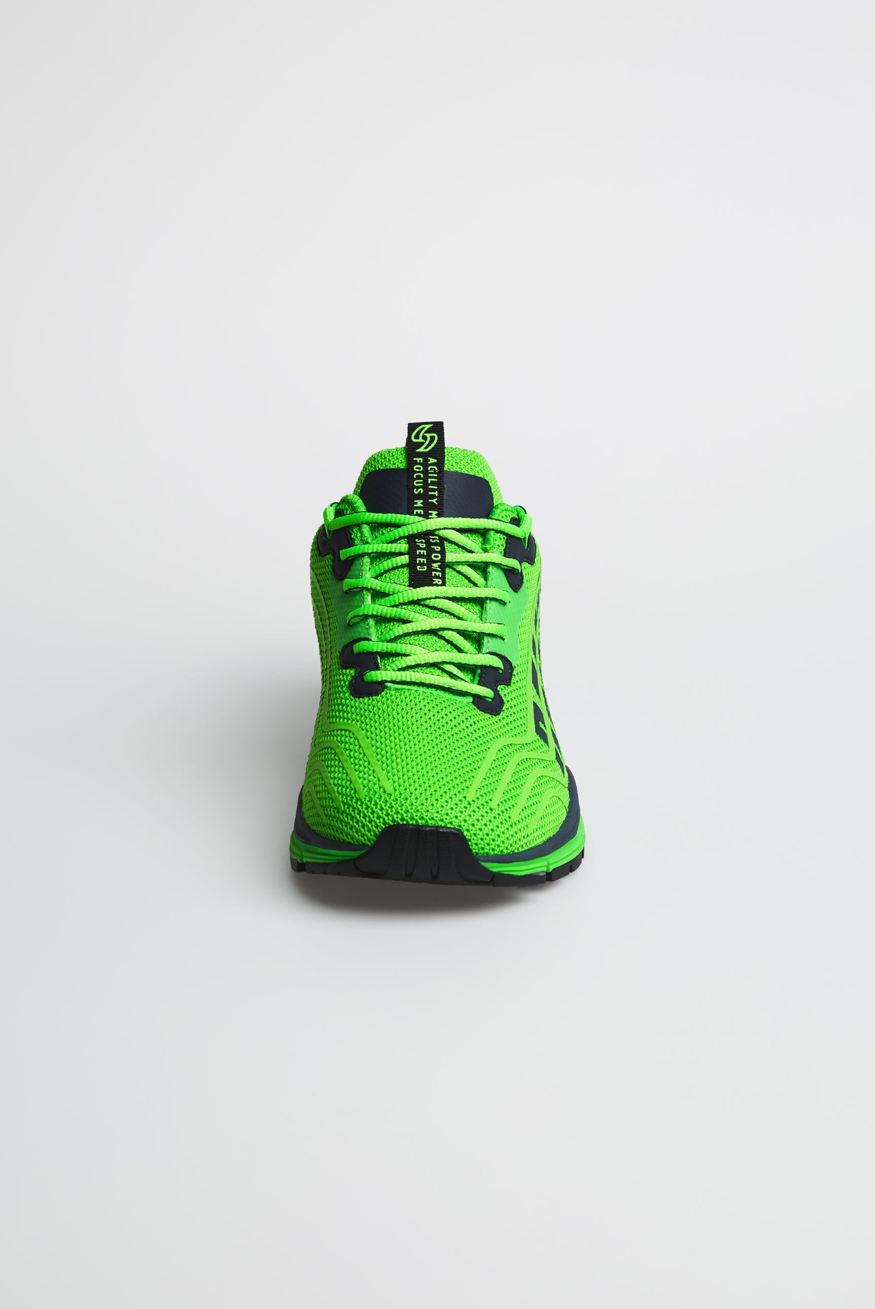 Leichter Sneaker im Knit-Design mit Rubber Artwork - 3